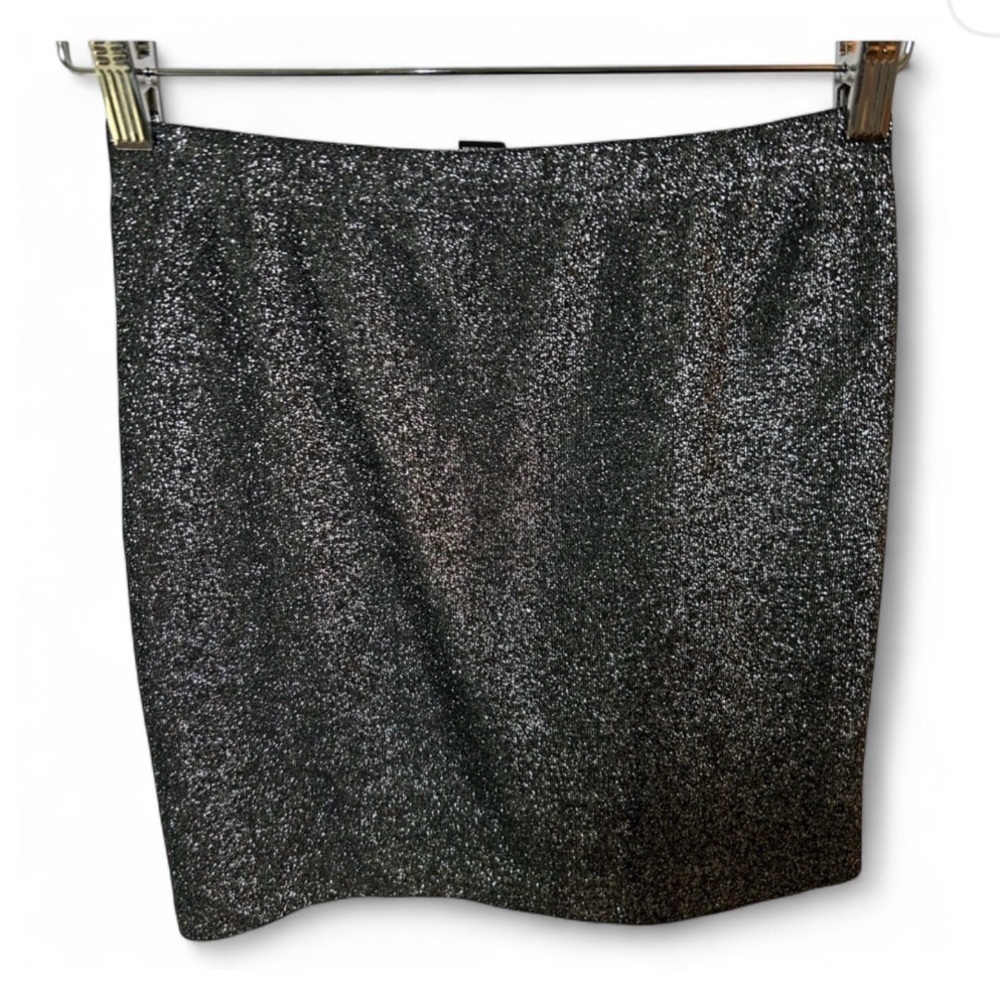SHEIN Black Sparkle Pencil Skirt small